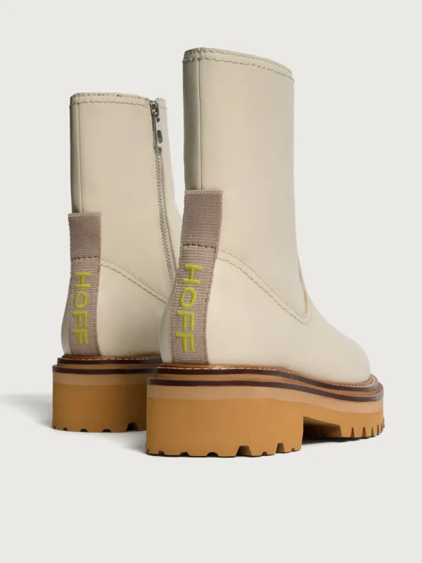 Mujer HOFF BOTA PIEL OFFICE OFF WHITE