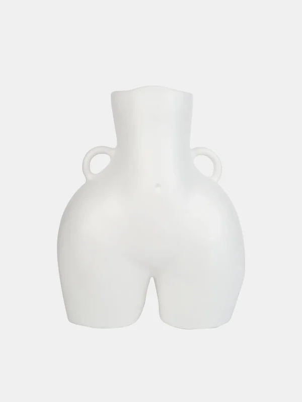 Mujer/Hombre HOFF LOVE HANDLES VASE WHITE