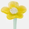 Mujer/Hombre HOFF MOUTHBLOWN CRYSTAL FLOWER YELLOW