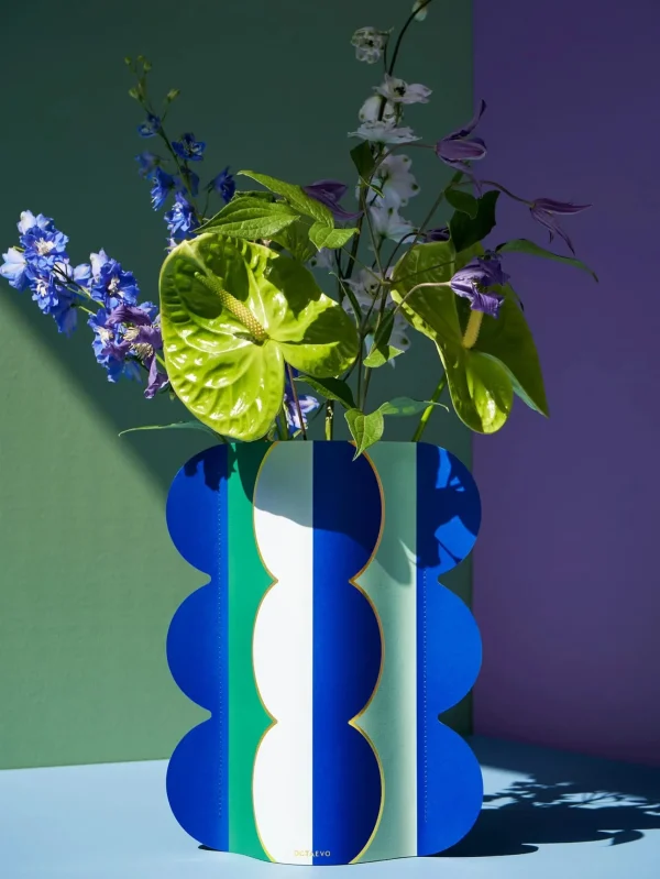 Mujer/Hombre HOFF PAPER VASE RIVIERA WAVE